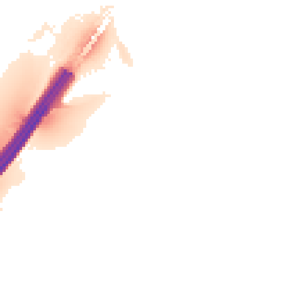 Night-time road noise heatmap for BS20 0LP