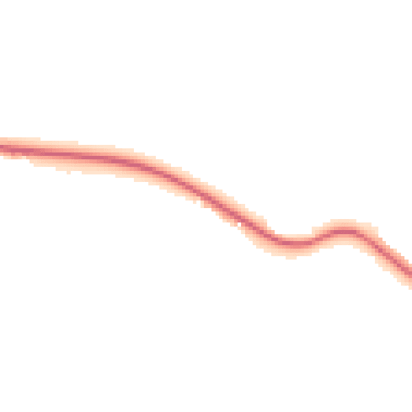 Night-time road noise heatmap for BS20 0QJ