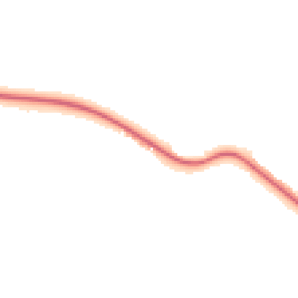 Night-time road noise heatmap for BS20 0QN