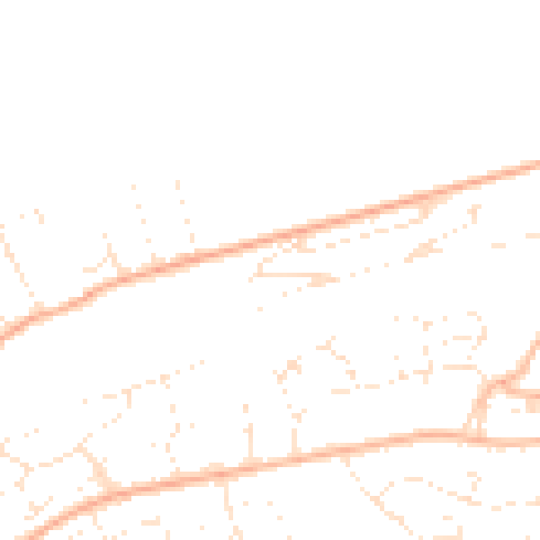 Daytime road noise heatmap for BS20 6NX