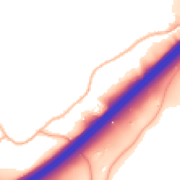 Daytime road noise heatmap for BS20 7RU