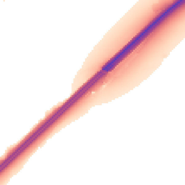 Night-time road noise heatmap for BS20 7RY