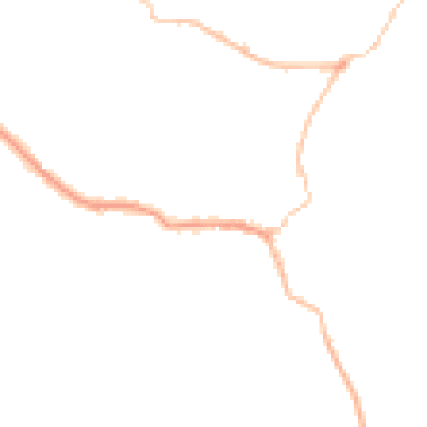 Night-time road noise heatmap for BS27 3AE