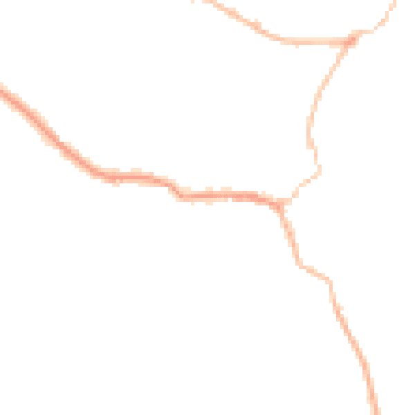 Night-time road noise heatmap for BS27 3AG