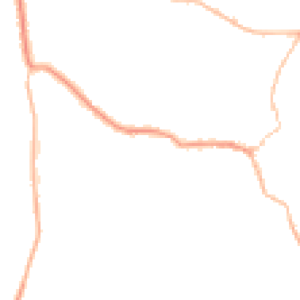 Night-time road noise heatmap for BS27 3AH