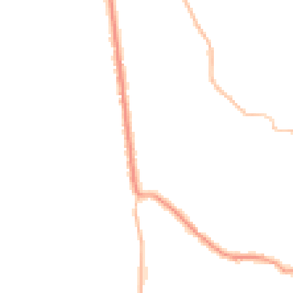 Night-time road noise heatmap for BS27 3AR