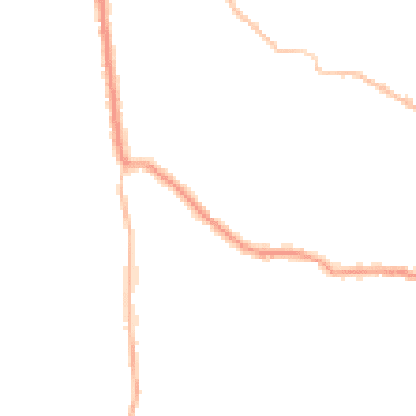 Night-time road noise heatmap for BS27 3AT