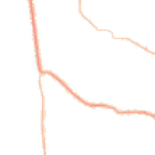 Night-time road noise heatmap for BS27 3AU