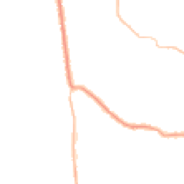 Night-time road noise heatmap for BS27 3AX