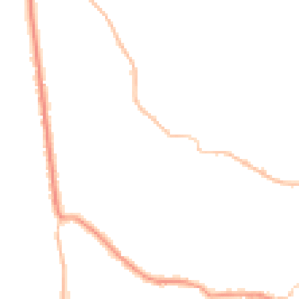 Night-time road noise heatmap for BS27 3BD