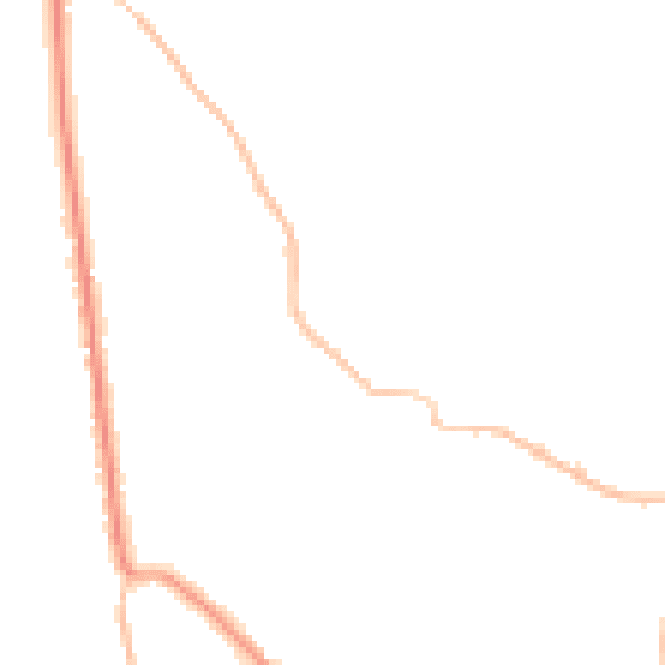 Night-time road noise heatmap for BS27 3BG