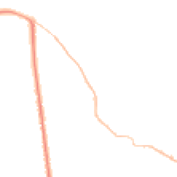 Night-time road noise heatmap for BS27 3BU