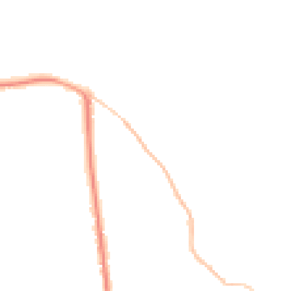Night-time road noise heatmap for BS27 3BX