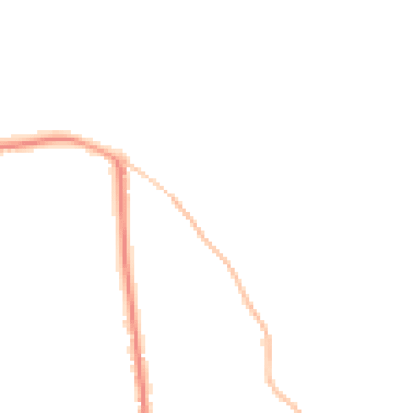 Night-time road noise heatmap for BS27 3BY