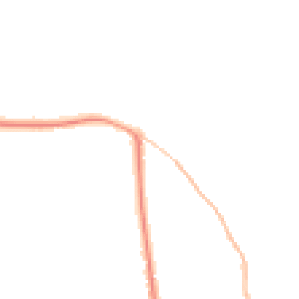 Night-time road noise heatmap for BS27 3BZ