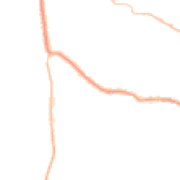 Night-time road noise heatmap for BS27 3DF