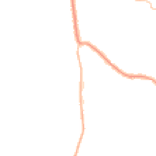 Night-time road noise heatmap for BS27 3DG