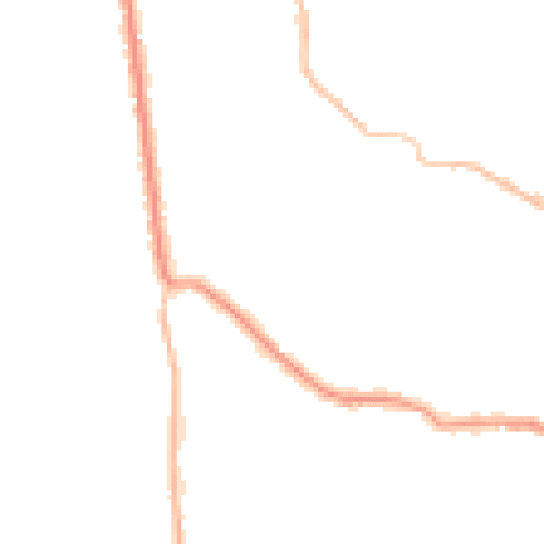 Night-time road noise heatmap for BS27 3DJ
