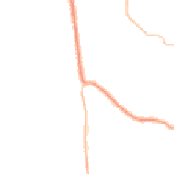 Night-time road noise heatmap for BS27 3DP