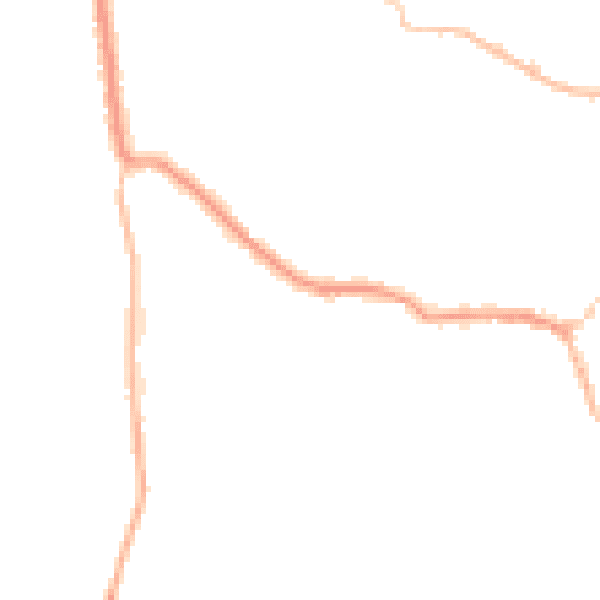 Night-time road noise heatmap for BS27 3DU