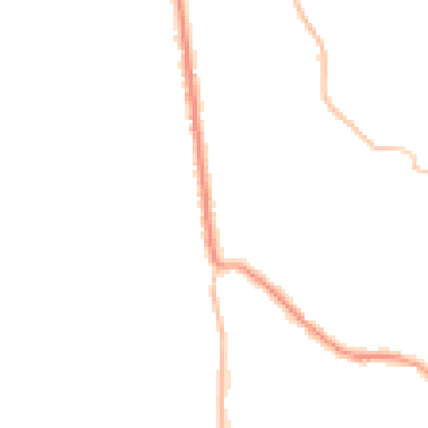Night-time road noise heatmap for BS27 3DW