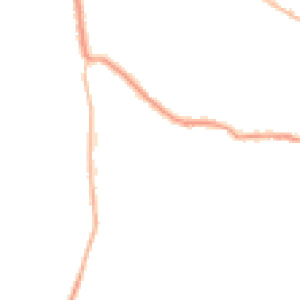 Night-time road noise heatmap for BS27 3EF