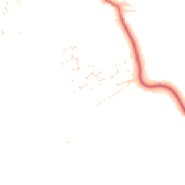 Daytime road noise heatmap for BS27 3GA