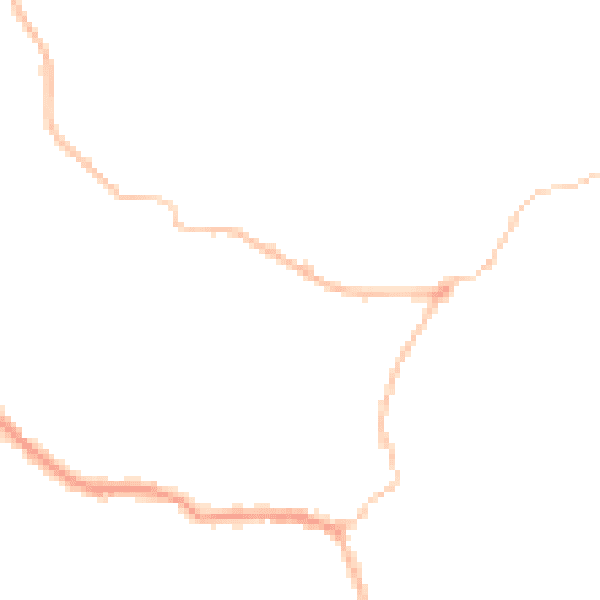 Night-time road noise heatmap for BS27 3JB