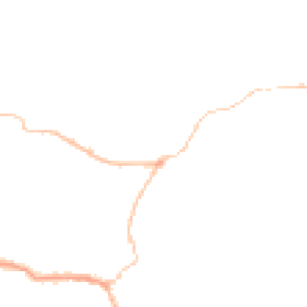 Night-time road noise heatmap for BS27 3JJ