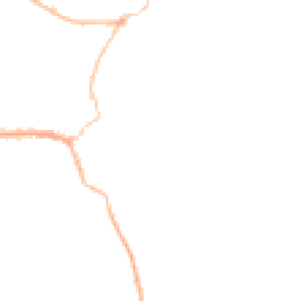Night-time road noise heatmap for BS27 3NW