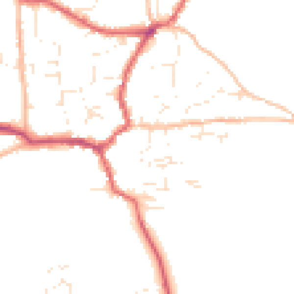 Daytime road noise heatmap for BS27 3PH