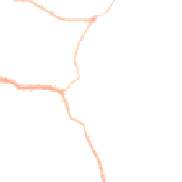Night-time road noise heatmap for BS27 3PH