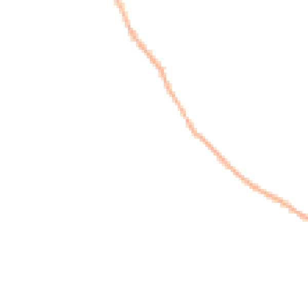 Night-time road noise heatmap for BS27 3TB