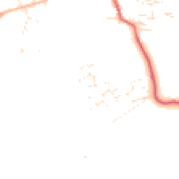 Daytime road noise heatmap for BS27 3XP