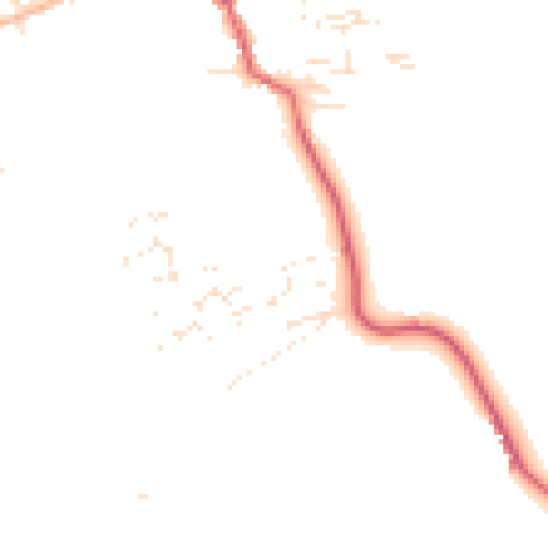 Daytime road noise heatmap for BS27 3XT