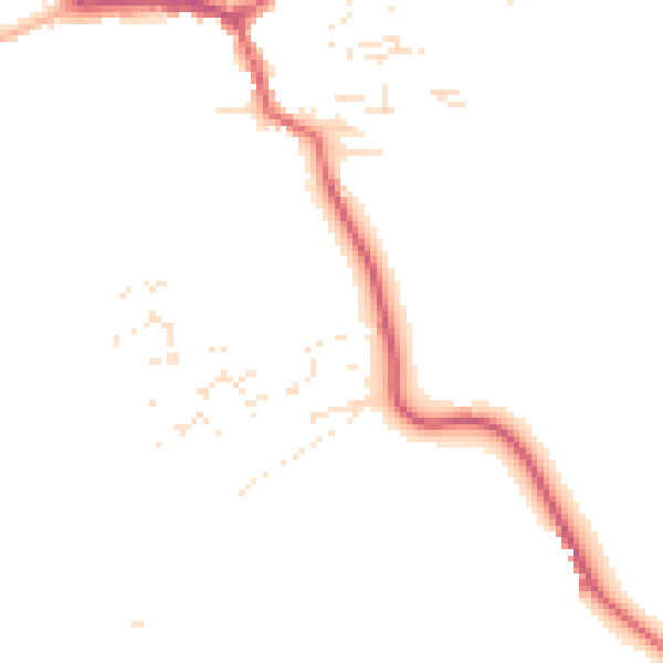 Daytime road noise heatmap for BS27 3XU