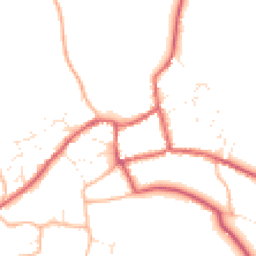 Daytime road noise heatmap for BS28 4AA