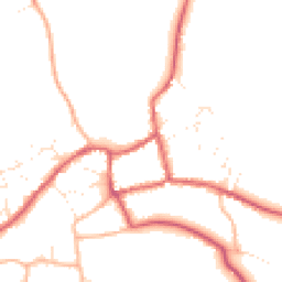 Daytime road noise heatmap for BS28 4AB