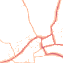 Daytime road noise heatmap for BS28 4AE