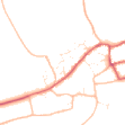 Daytime road noise heatmap for BS28 4AG