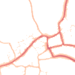 Daytime road noise heatmap for BS28 4AN