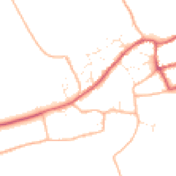 Daytime road noise heatmap for BS28 4AP