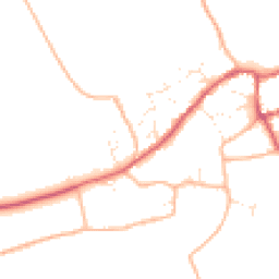 Daytime road noise heatmap for BS28 4AQ