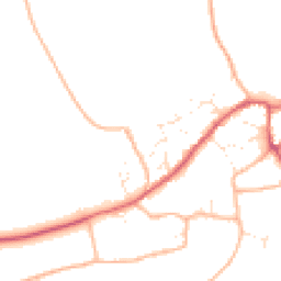 Daytime road noise heatmap for BS28 4AT