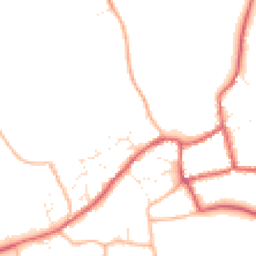 Daytime road noise heatmap for BS28 4AU