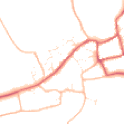Daytime road noise heatmap for BS28 4AW