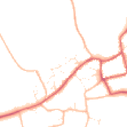 Daytime road noise heatmap for BS28 4AY