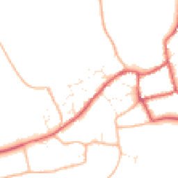 Daytime road noise heatmap for BS28 4AZ