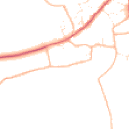 Daytime road noise heatmap for BS28 4BH