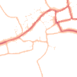 Daytime road noise heatmap for BS28 4BP